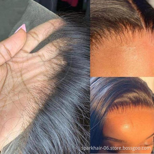 Mink Straight Brazilian Human Hair Lace Front Wig Remy HD lace Wigs Natural Human Hair Wigs For Black Women
